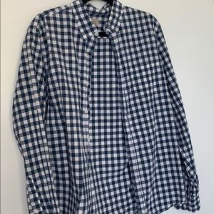J crew gingham shirt